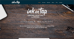 Desktop Screenshot of inkontap.com